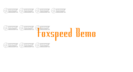 Foxspeed Demo