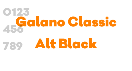 Galano Classic Alt Black