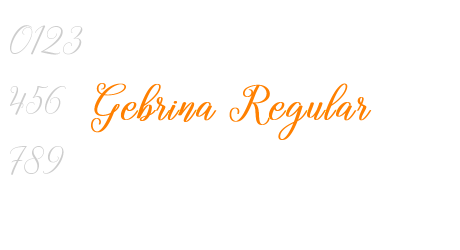 Gebrina Regular