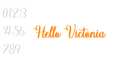 Hello Victonia