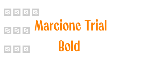 Marcione Trial Bold