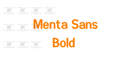 Menta Sans Bold