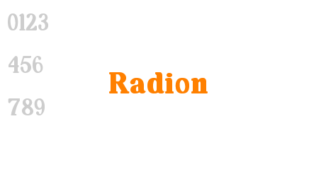 Radion