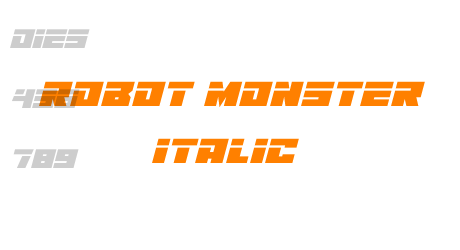 Robot Monster Italic