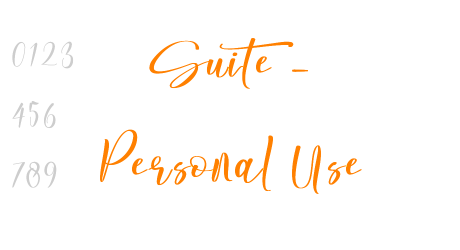 Suite – Personal Use
