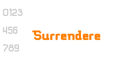 Surrendere