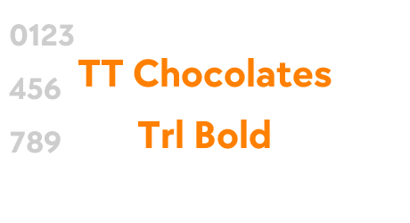 TT Chocolates Trl Bold