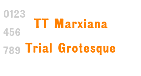 TT Marxiana Trial Grotesque