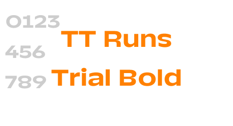 TT Runs Trial Bold