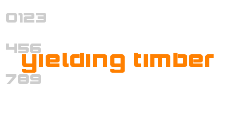 Yielding Timber