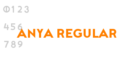 Anya Regular