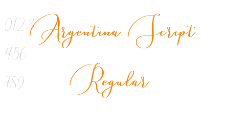 Argentina Script Regular