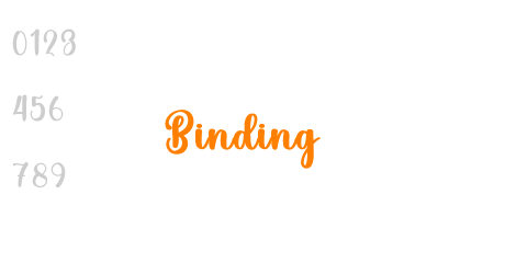 Binding