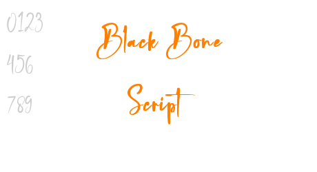 Black Bone Script
