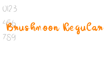 Brushmoon Regular