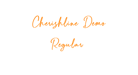 Cherishline Demo Regular