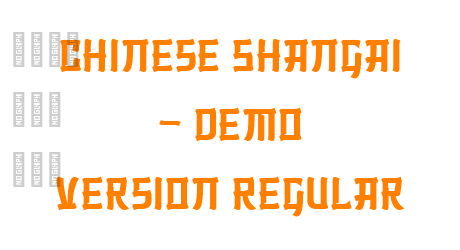 Chinese Shangai – Demo Version Regular