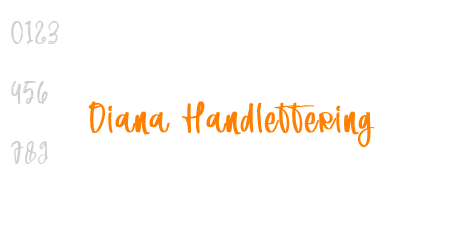 Diana Handlettering