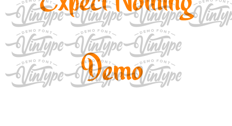 Expect Nothing Demo