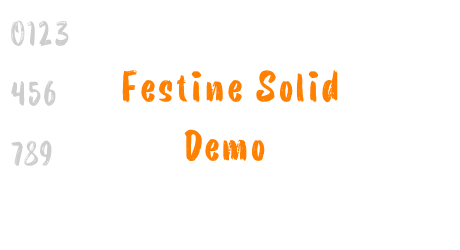 Festine Solid Demo