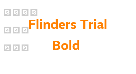 Flinders Trial Bold