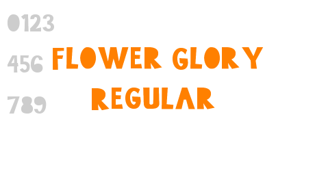 Flower Glory Regular