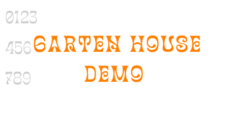 Garten House Demo