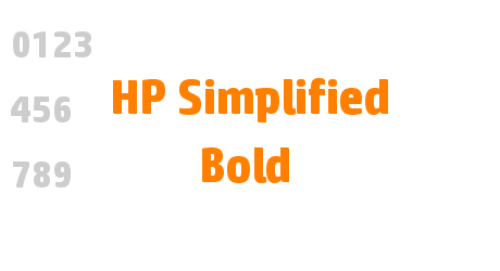 HP Simplified Bold