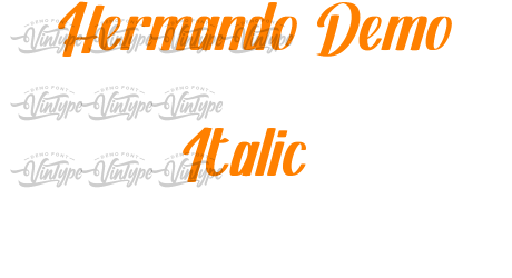 Hermando Demo Italic