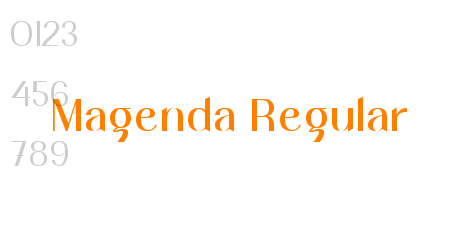 Magenda Regular