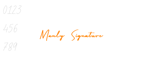 Manly Signature