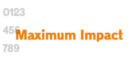 Maximum Impact