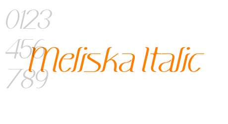 Meliska Italic