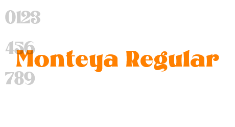 Monteya Regular