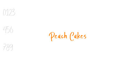 Peach Cakes
