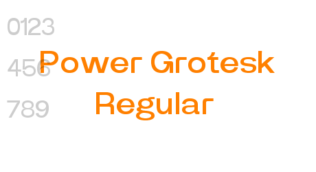 Power Grotesk Regular