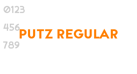 Putz Regular