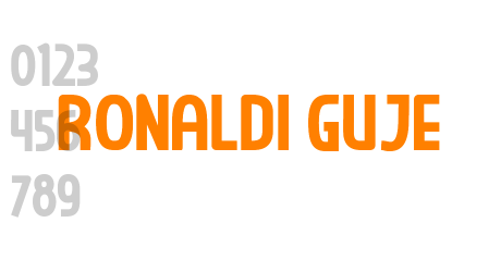 RONALDI GUJE