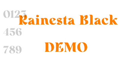 Rainesta Black DEMO