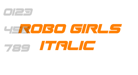 Robo Girls Italic