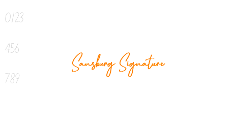 Sansburg Signature