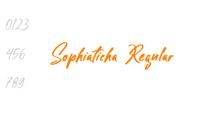 Sophiaticha Regular