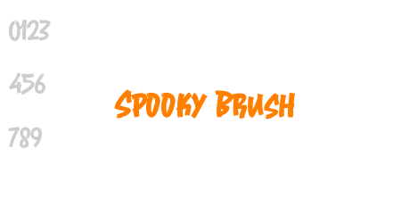 Spooky Brush