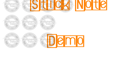 Stick Note Demo