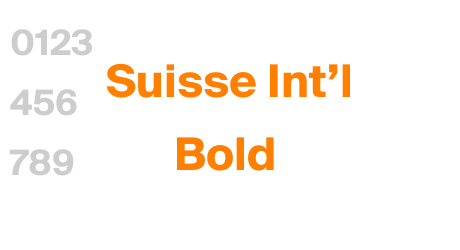 Suisse Int’l Bold