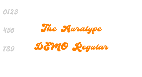 The Auratype DEMO Regular