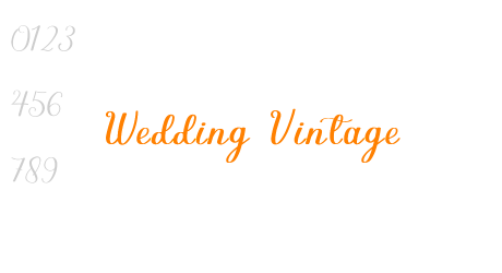 Wedding Vintage