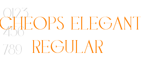 cheops elegant Regular