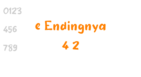 e Endingnya 4 2