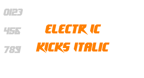 electr Ic kIckS Italic